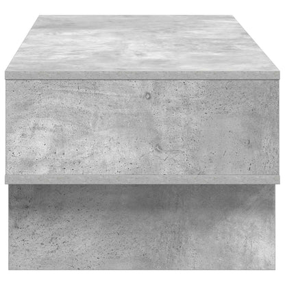 Tavolino da salotto Grigio cemento 100 x 46 x 35 cm