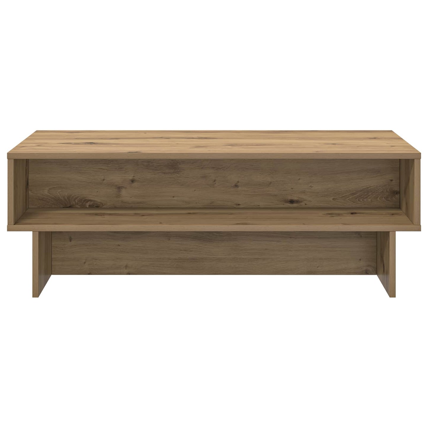 Tavolino da salotto Rovere artigianale 100 x 46 x 35 cm