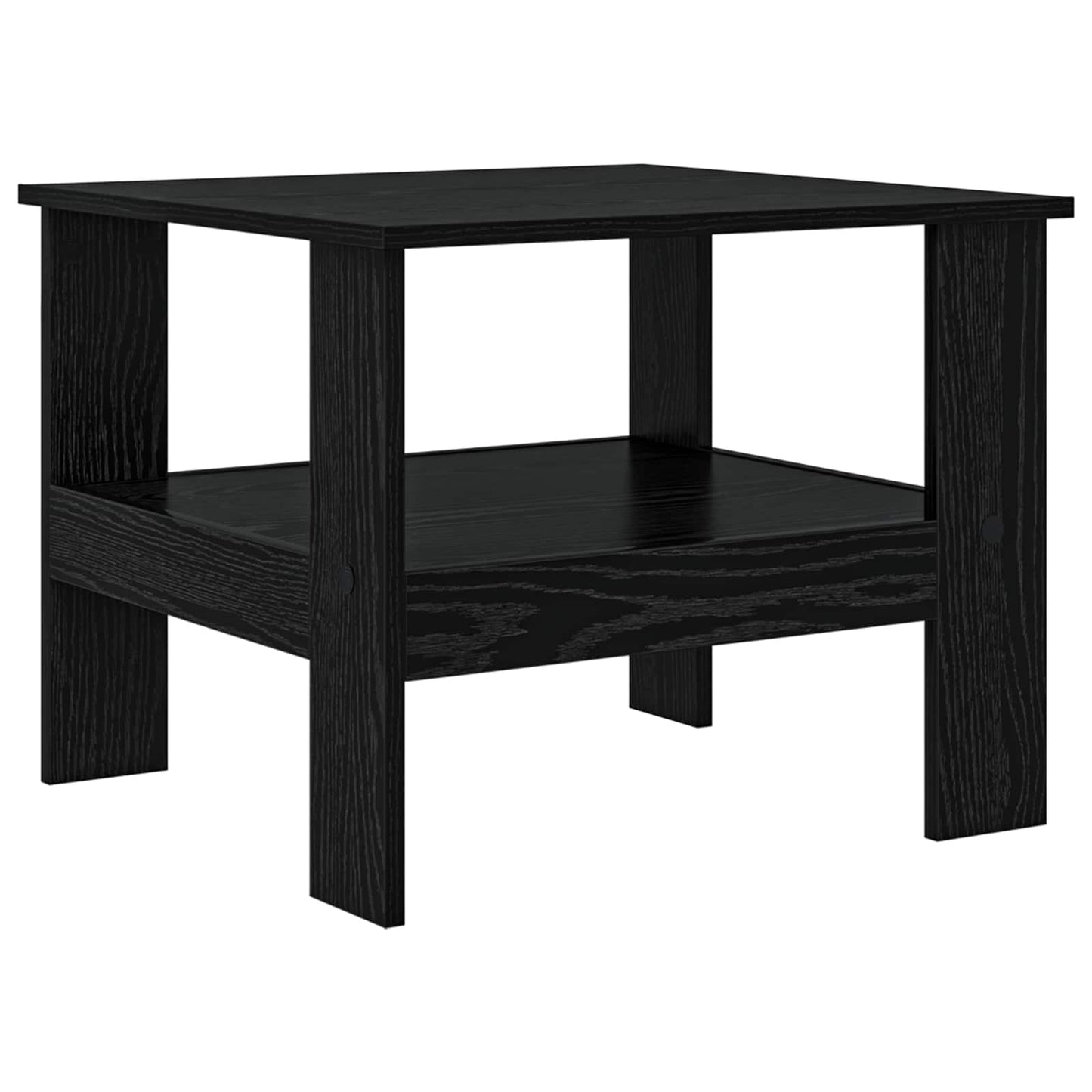 Tavolino da salotto Rovere Nero 57 x 55 x 45 cm