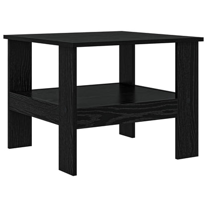 Tavolino da salotto Rovere Nero 57 x 55 x 45 cm