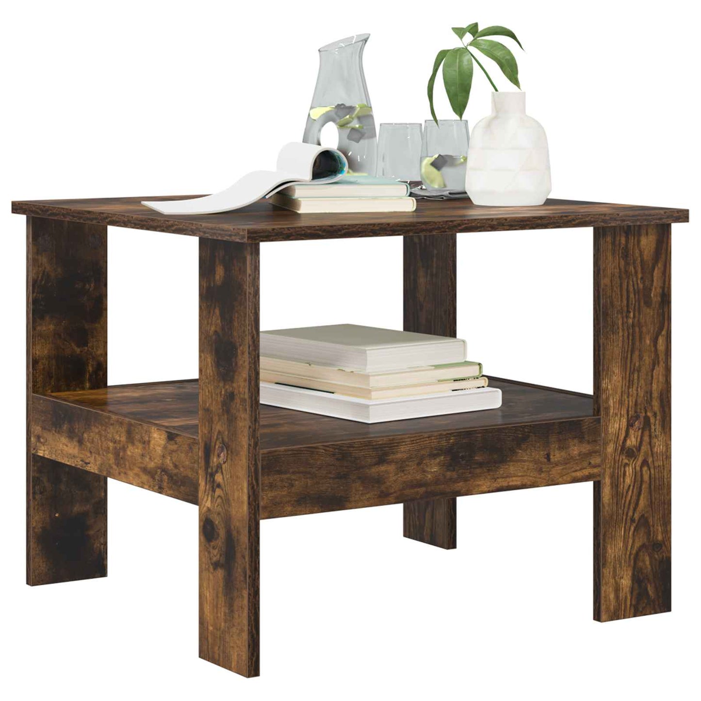 Tavolino da salotto Rovere fumé 57 x 55 x 45 cm | homemem39