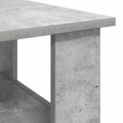 Tavolino da salotto Grigio cemento 90 x 50 x 45 cm | homemem39