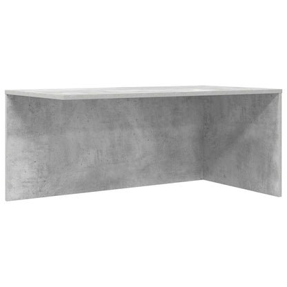 Set di Tavolini da Caffè 2 pcs Grigio cemento Legno multistrato | homemem39