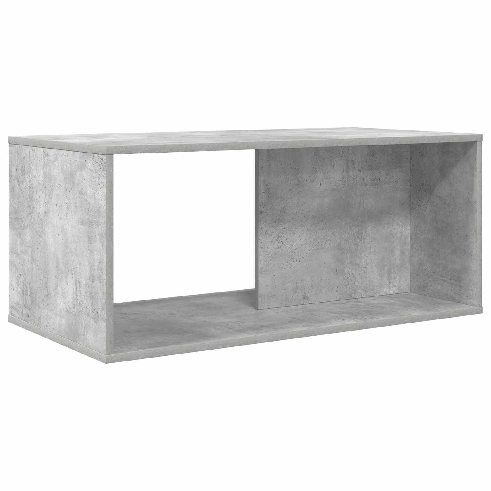Set di Tavolini da Caffè 2 pcs Grigio cemento Legno multistrato | homemem39