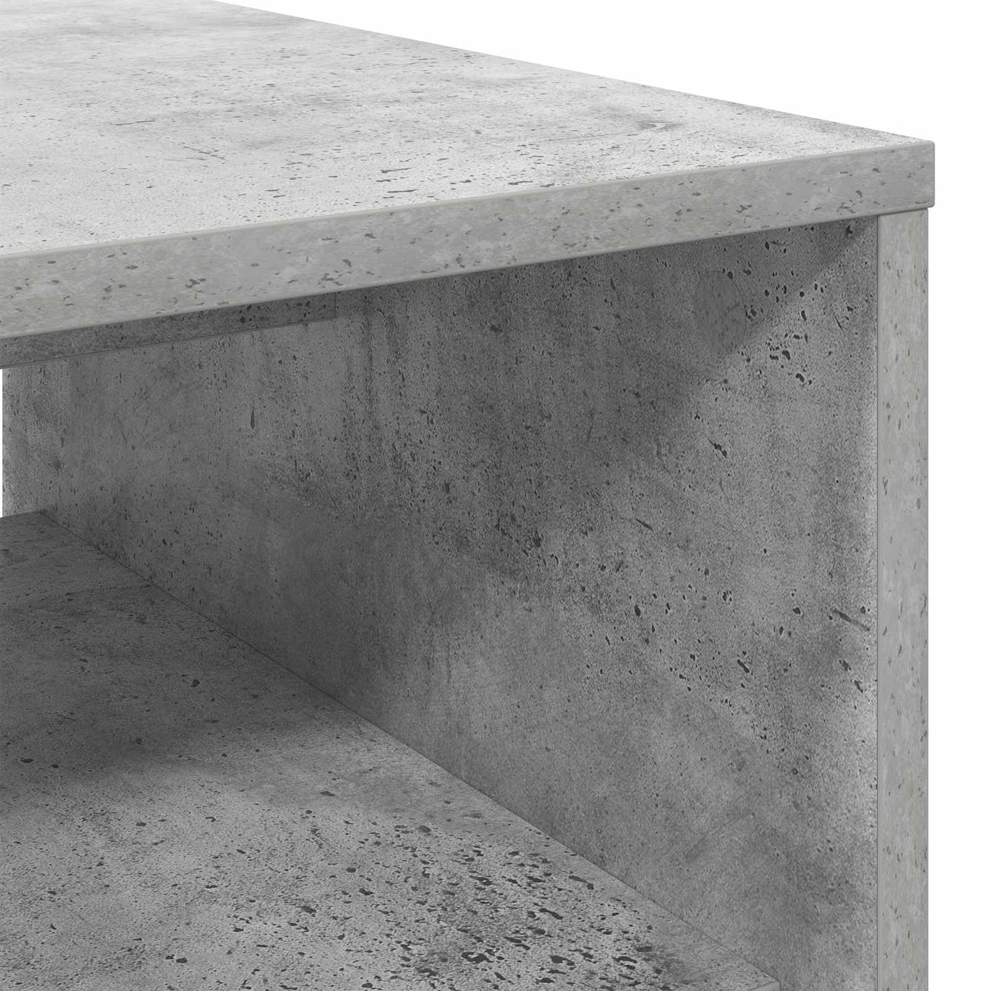 Tavolino da salotto Grigio cemento 80 x 50 x 40 cm | homemem39