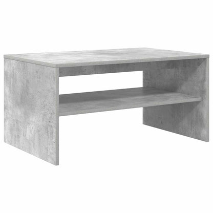 Tavolino da salotto Grigio cemento 80 x 50 x 40 cm | homemem39