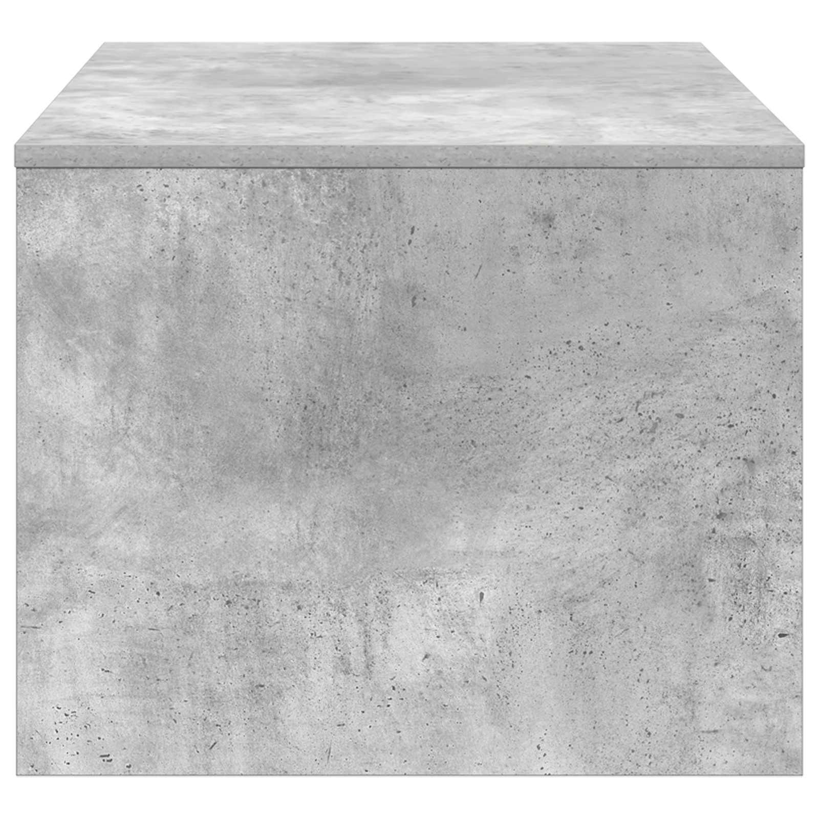 Tavolino da salotto Grigio cemento 80 x 50 x 40 cm | homemem39