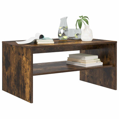 Tavolino da salotto Rovere fumé 80 x 50 x 40 cm | homemem39