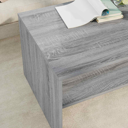 Tavolino da salotto Grigio Sonoma 80 x 50 x 40 cm
