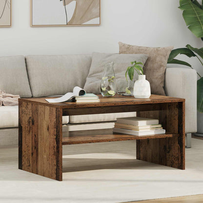 Tavolino da salotto Legno vecchio 80 x 50 x 40 cm | homemem39