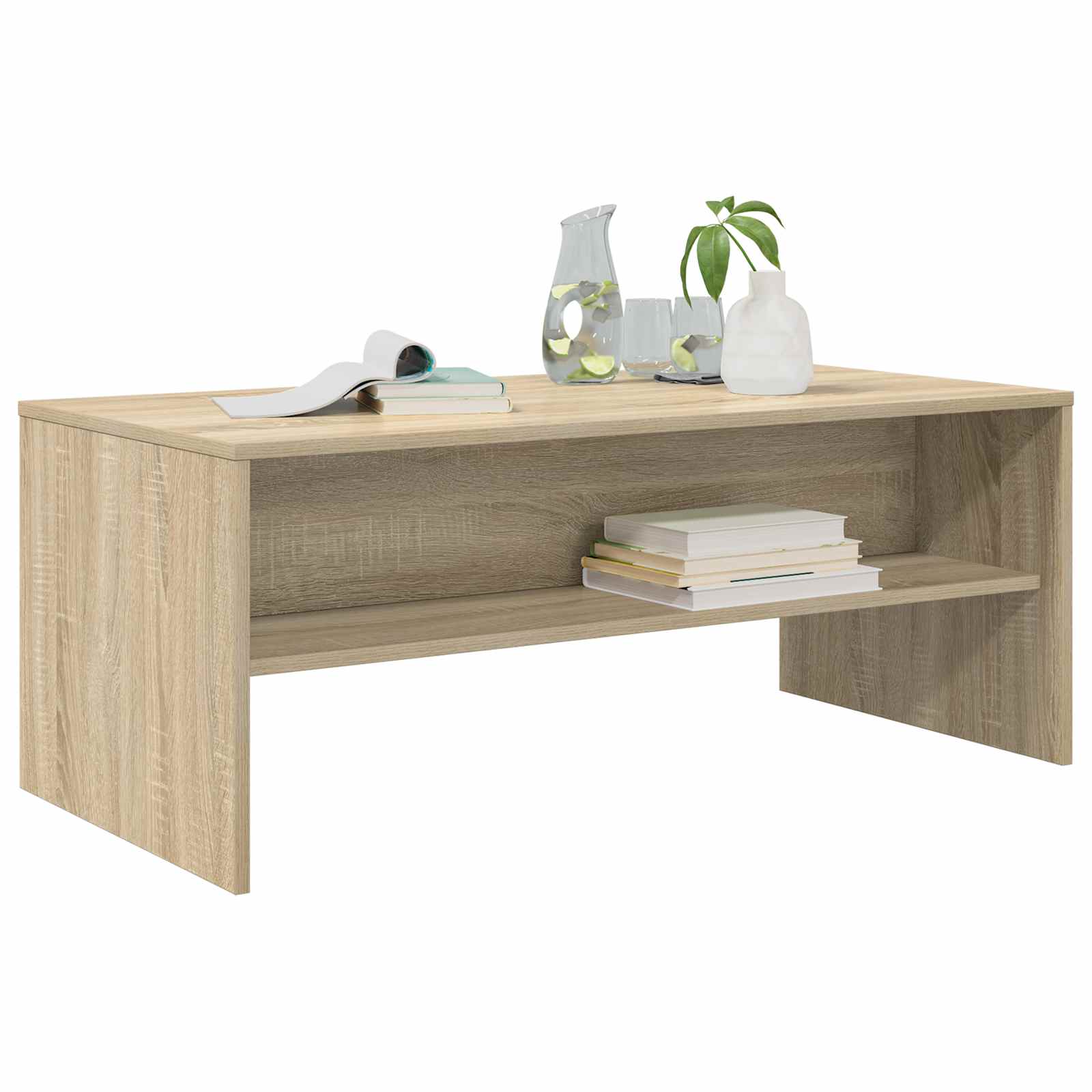 Tavolino da salotto Rovere Sonoma 100 x 50 x 40 cm | homemem39