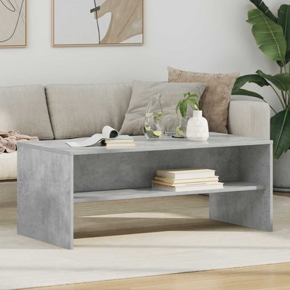 Tavolino da salotto Grigio cemento 100 x 50 x 40 cm | homemem39