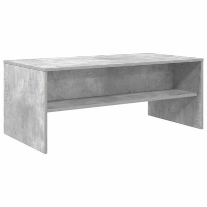 Tavolino da salotto Grigio cemento 100 x 50 x 40 cm | homemem39