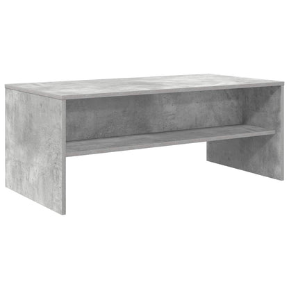 Tavolino da salotto Grigio cemento 100 x 50 x 40 cm | homemem39