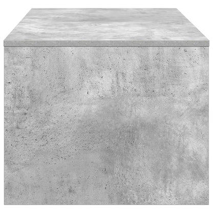Tavolino da salotto Grigio cemento 100 x 50 x 40 cm | homemem39