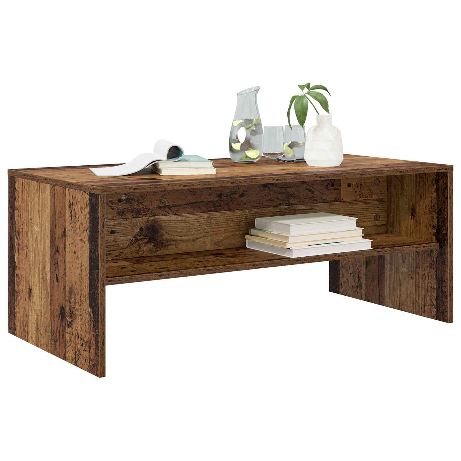 Tavolino da salotto Legno vecchio 100 x 50 x 40 cm | homemem39
