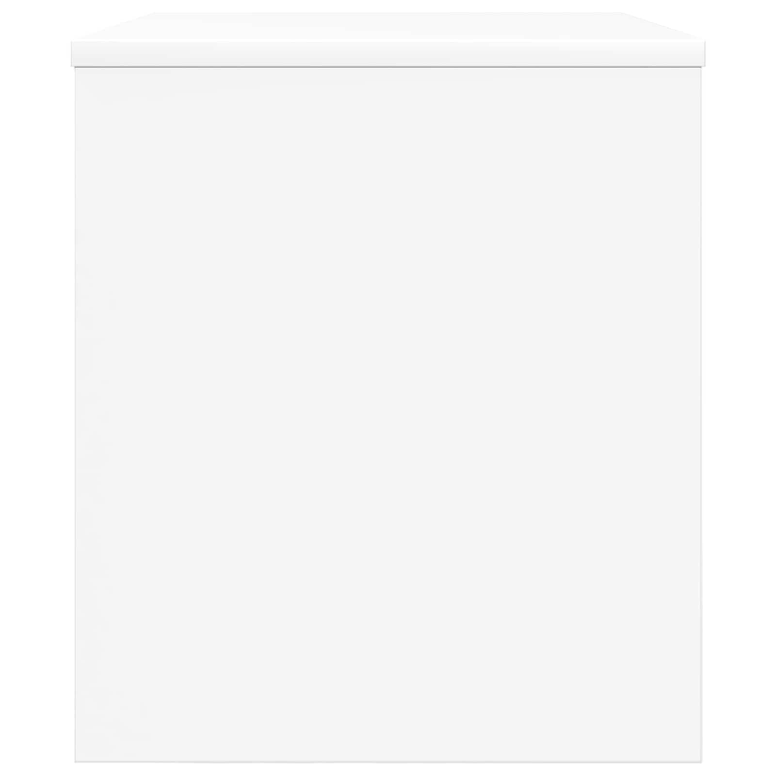 Mobile TV Bianco 60 x 35 x 40 cm Legno multistrato | homemem39