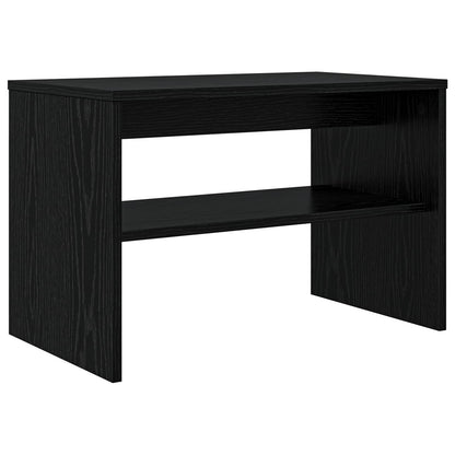 Mobile TV Rovere Nero 60 x 35 x 40 cm Legno multistrato