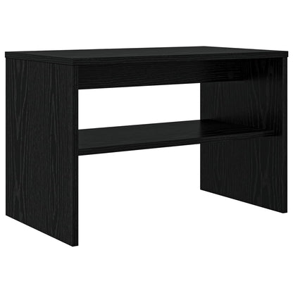 Mobile TV Rovere Nero 60 x 35 x 40 cm Legno multistrato | homemem39