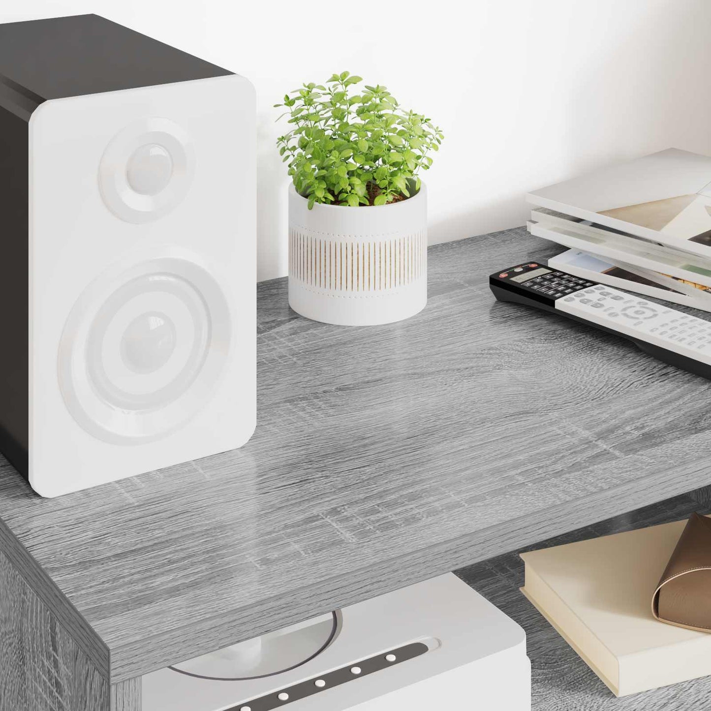 Mobile TV Grigio Sonoma 60 x 35 x 40 cm Legno multistrato
