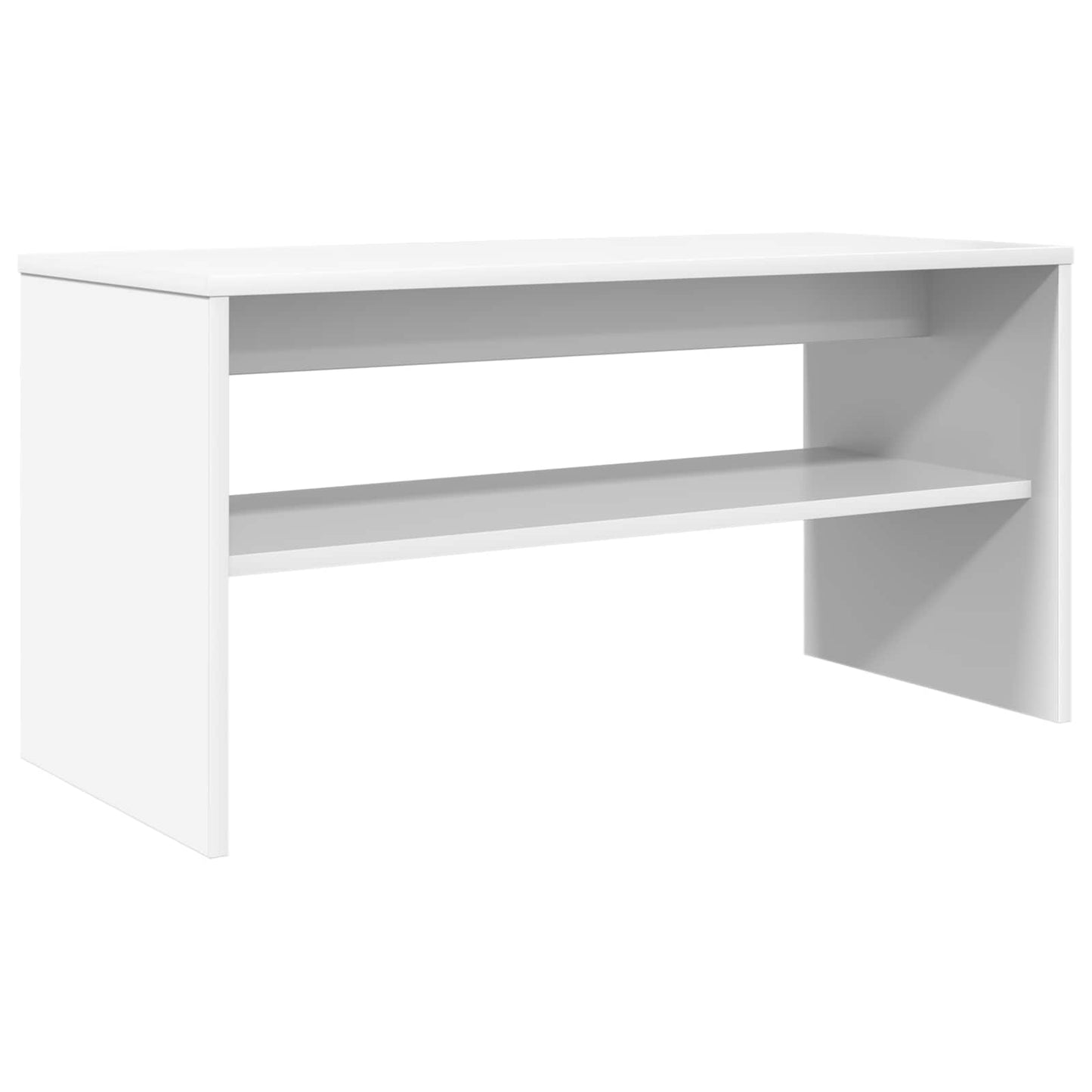 Mobile TV Bianco 80 x 35 x 40 cm Legno multistrato | homemem39