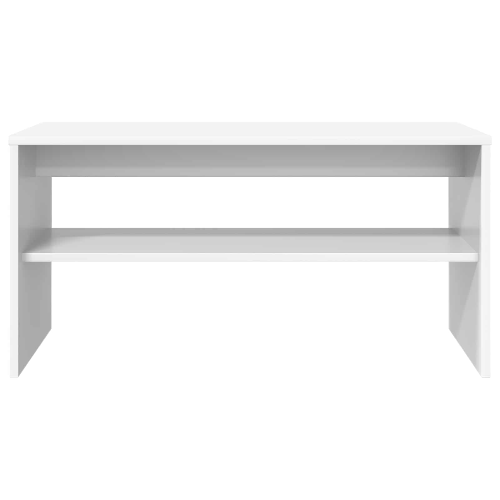 Mobile TV Bianco 80 x 35 x 40 cm Legno multistrato | homemem39