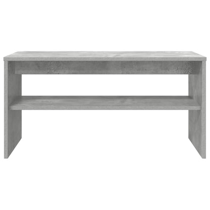 Mobile TV Grigio cemento 80 x 35 x 40 cm Legno multistrato