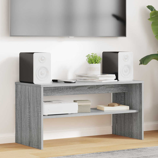 Mobile TV Grigio Sonoma 80 x 35 x 40 cm Legno multistrato