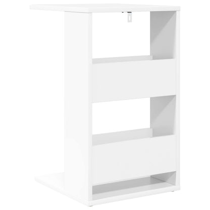 Tavolo laterale Bianco 40 x 35 x 60,5 cm Legno multistrato - homemem39