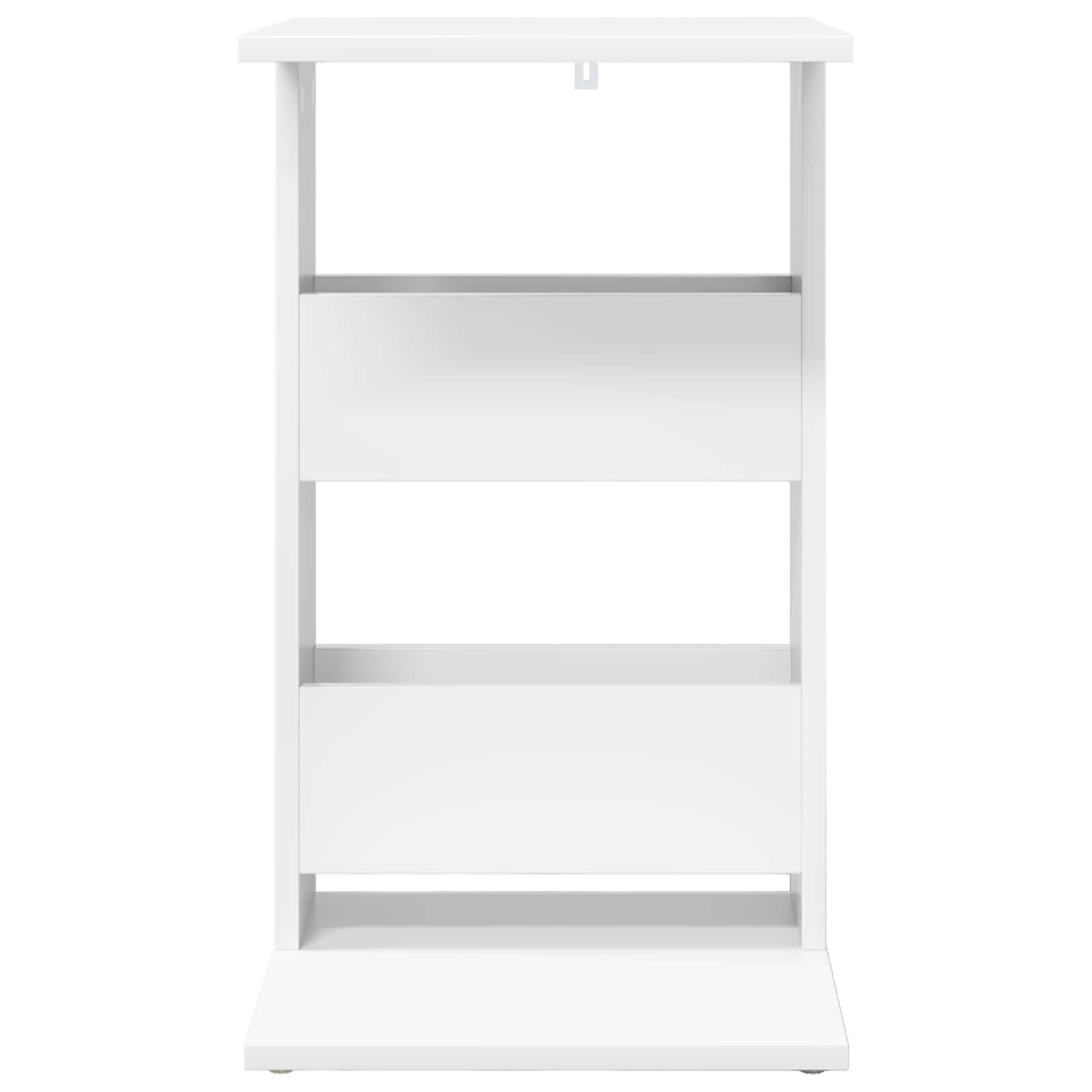 Tavolo laterale Bianco 40 x 35 x 60,5 cm Legno multistrato - homemem39