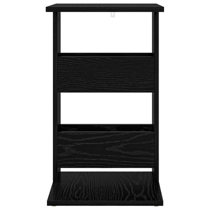 Tavolo laterale Rovere Nero 40 x 35 x 60,5 cm Legno multistrato - homemem39