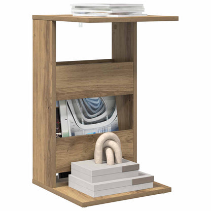 Tavolo laterale Rovere artigianale 40 x 35 x 60,5 cm - homemem39