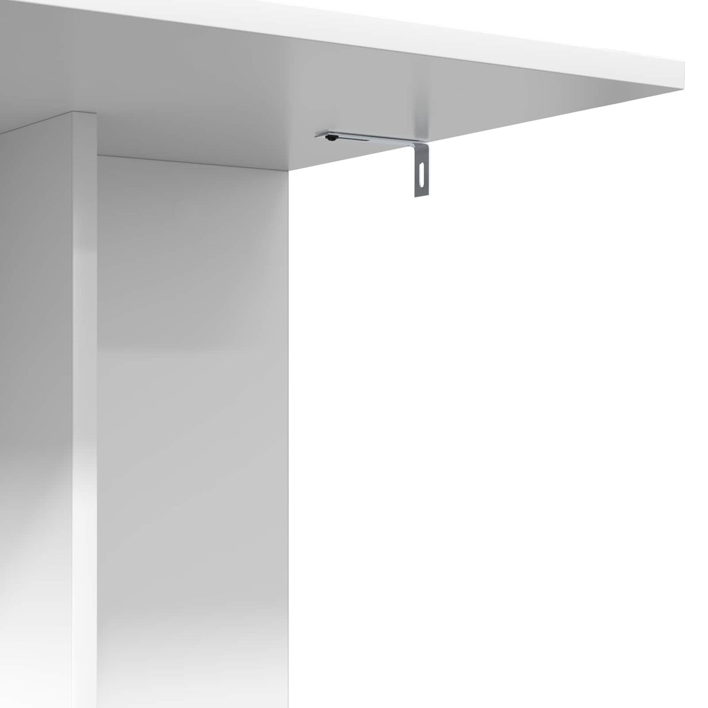 Tavolo laterale Bianco 45 x 40 x 62,5 cm Legno multistrato | homemem39