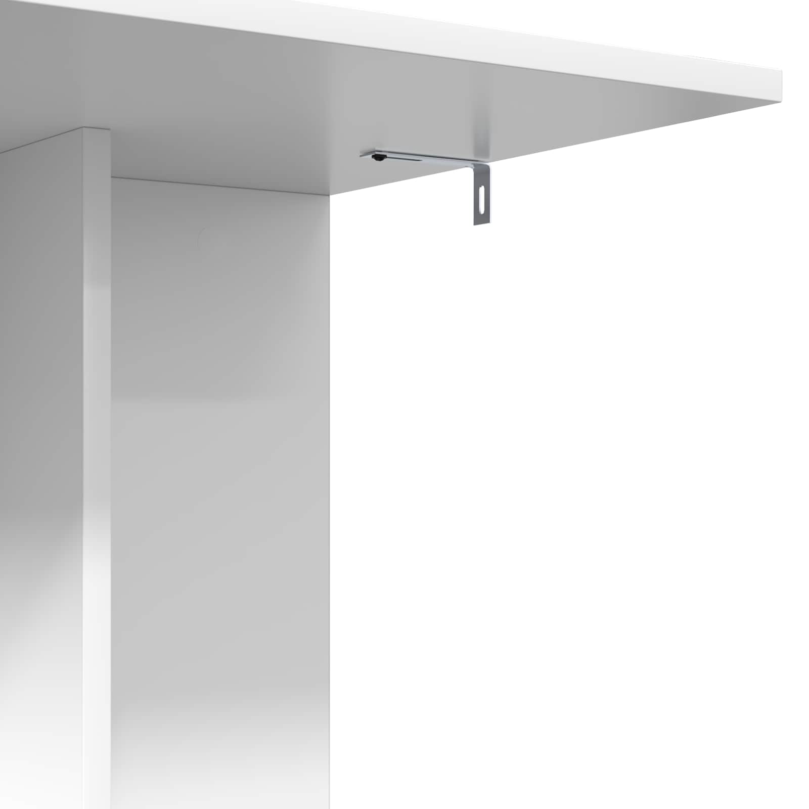 Tavolo laterale Bianco 45 x 40 x 62,5 cm Legno multistrato | homemem39
