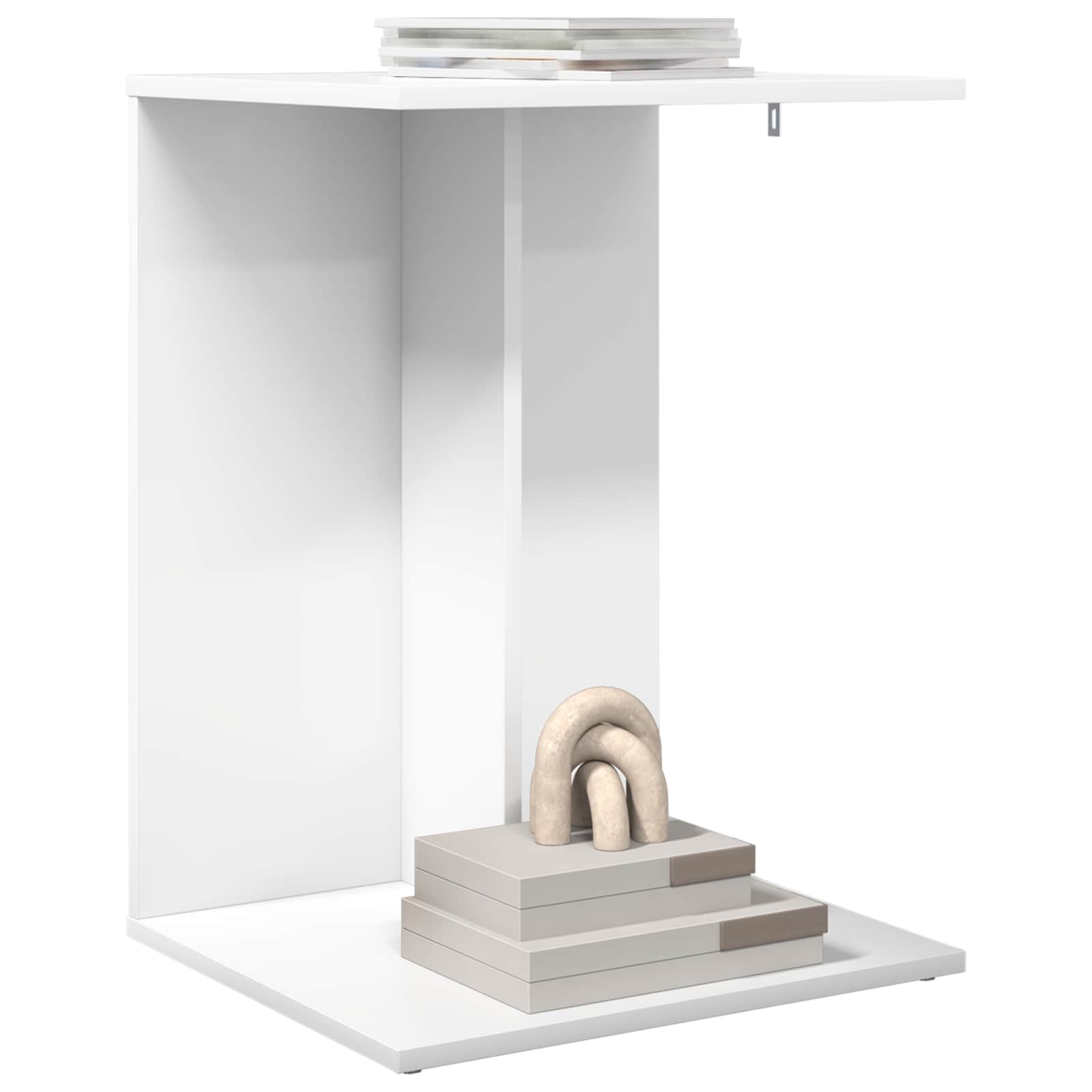 Tavolo laterale Bianco 45 x 40 x 62,5 cm Legno multistrato | homemem39