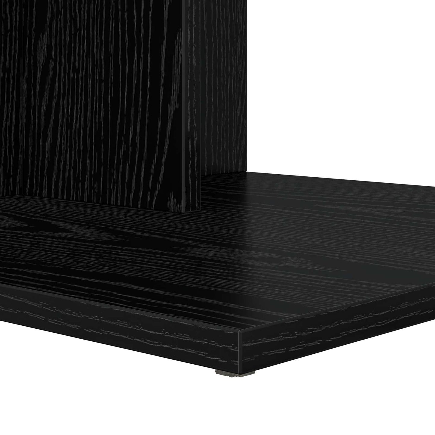 Tavolo laterale Rovere Nero 45 x 40 x 62,5 cm Legno multistrato | homemem39