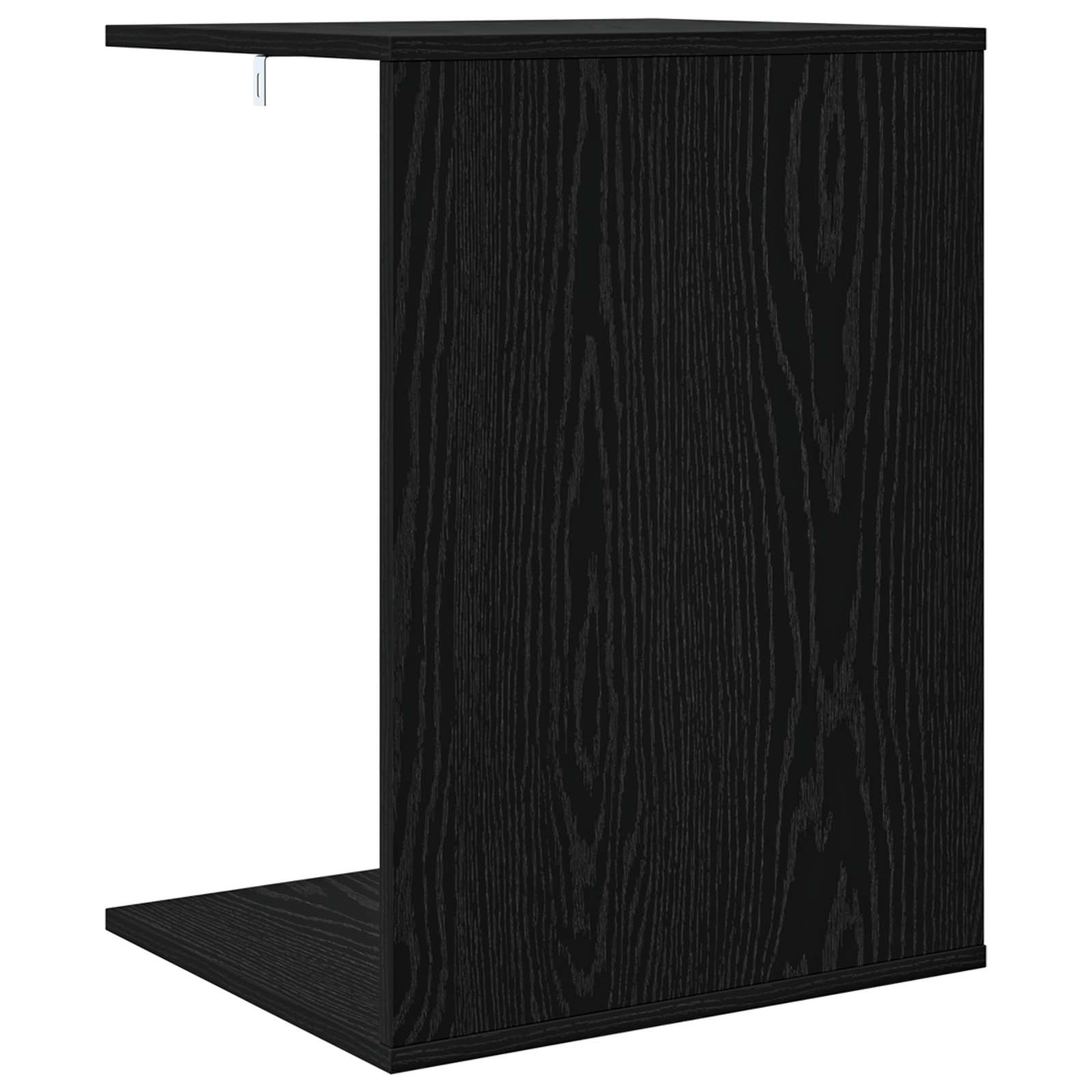 Tavolo laterale Rovere Nero 45 x 40 x 62,5 cm Legno multistrato | homemem39