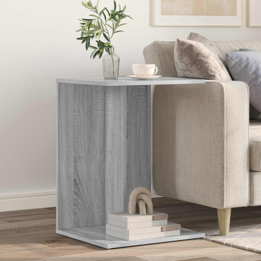 Tavolo laterale Grigio Sonoma 45 x 40 x 62,5 cm | homemem39