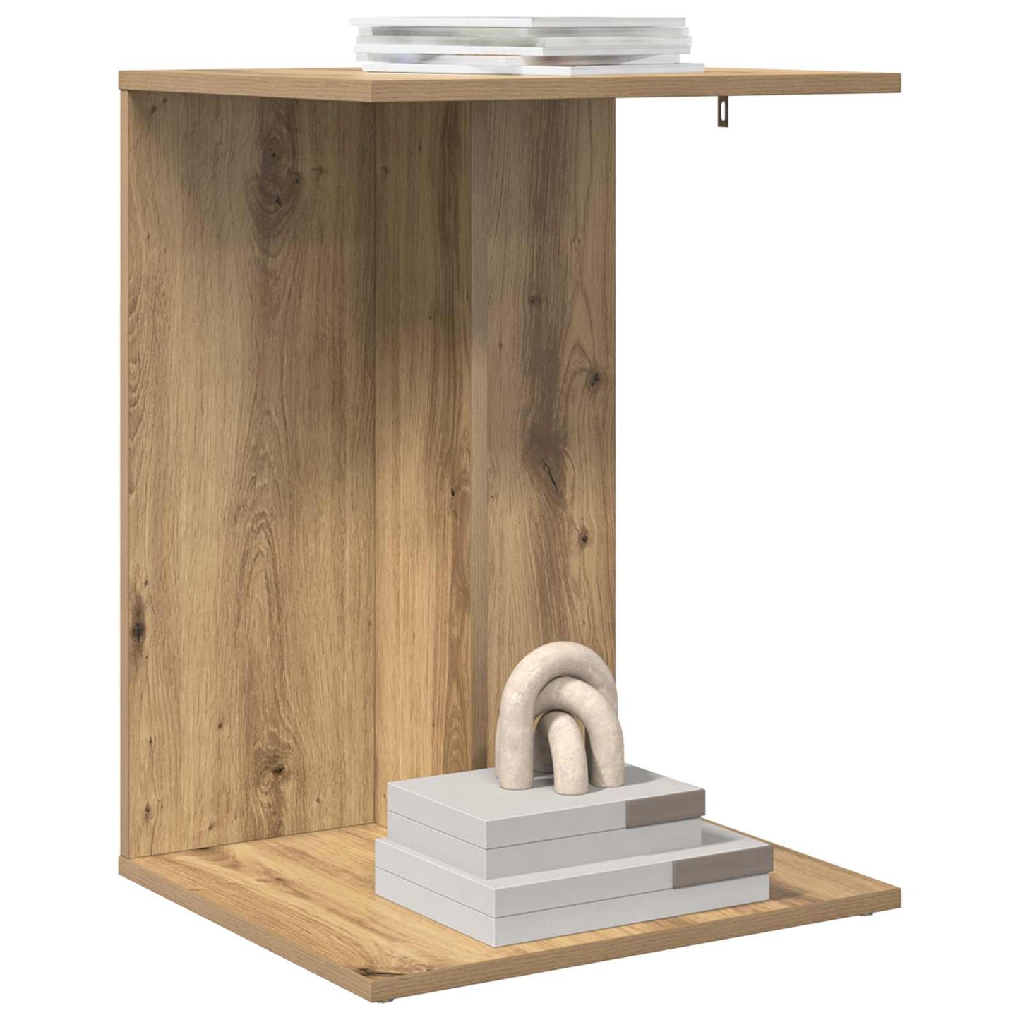 Tavolo laterale Rovere artigianale 45 x 40 x 62,5 cm | homemem39