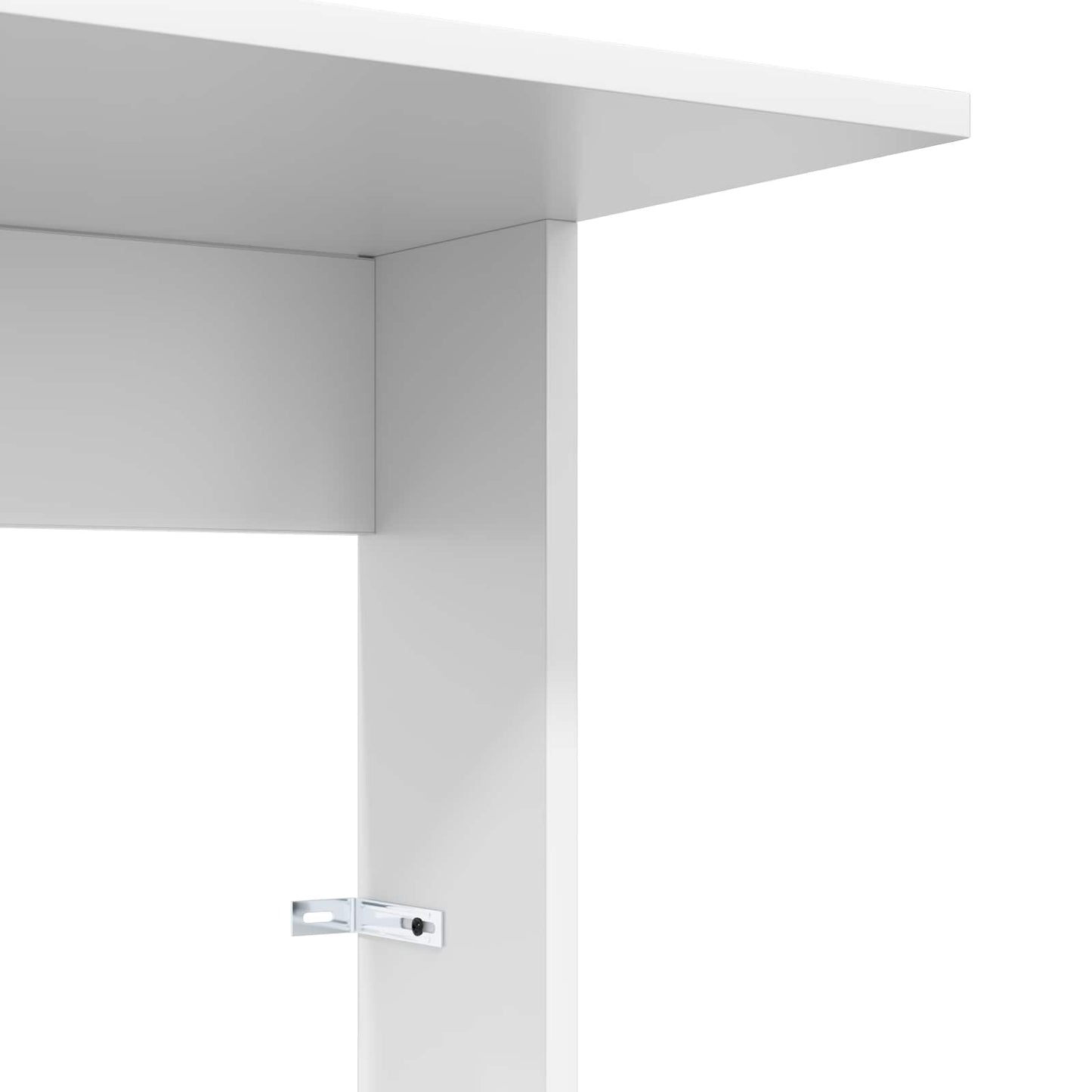 Tavolo laterale Bianco 40 x 38 x 62,5 cm Legno multistrato | homemem39