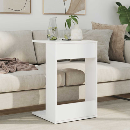 Tavolo laterale Bianco 40 x 38 x 62,5 cm Legno multistrato | homemem39