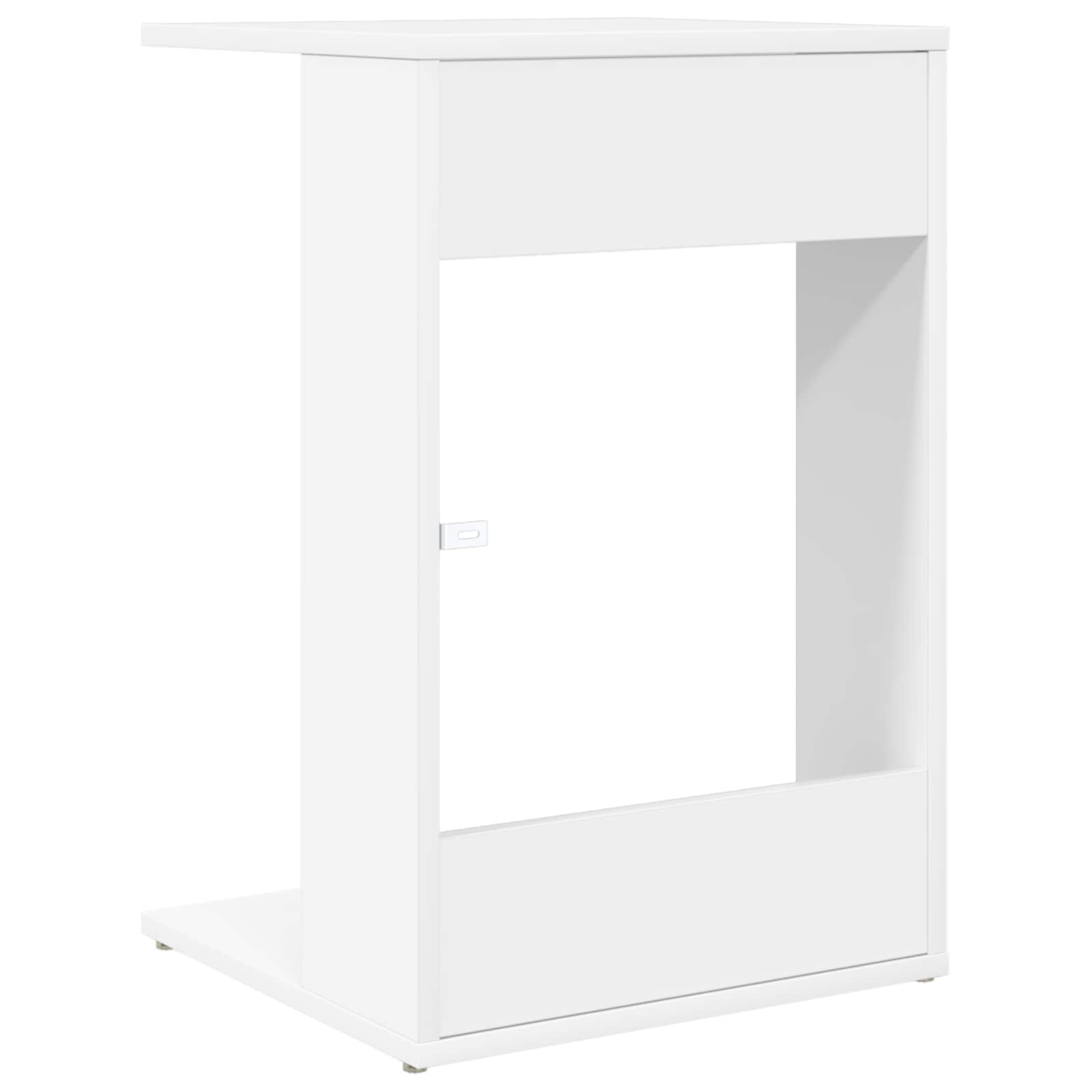Tavolo laterale Bianco 40 x 38 x 62,5 cm Legno multistrato | homemem39