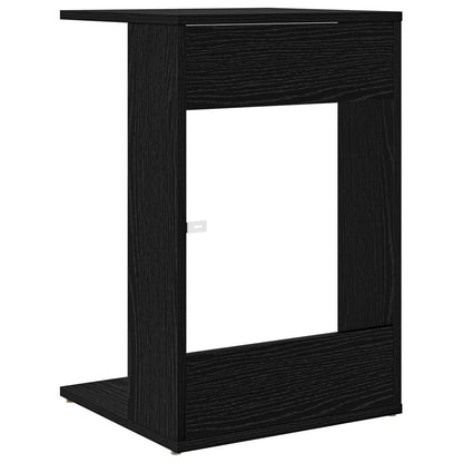 Tavolo laterale Rovere Nero 40 x 38 x 62,5 cm Legno multistrato | homemem39