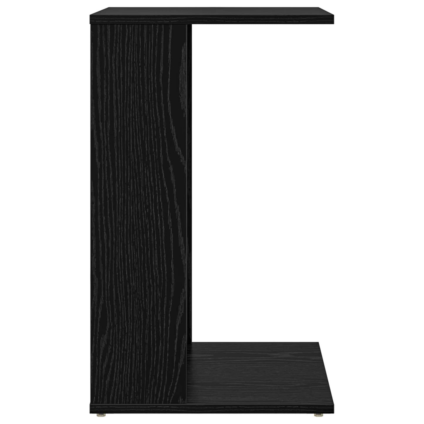 Tavolo laterale Rovere Nero 40 x 38 x 62,5 cm Legno multistrato | homemem39