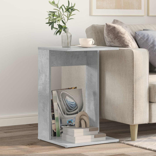 Tavolo laterale Grigio cemento 40 x 38 x 62,5 cm | homemem39