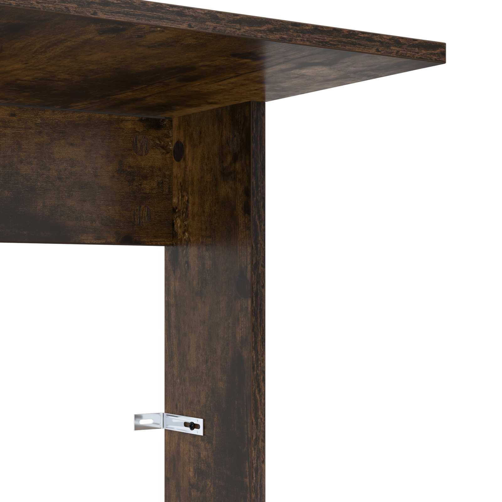 Tavolo laterale Rovere fumé 40 x 38 x 62,5 cm Legno multistrato | homemem39