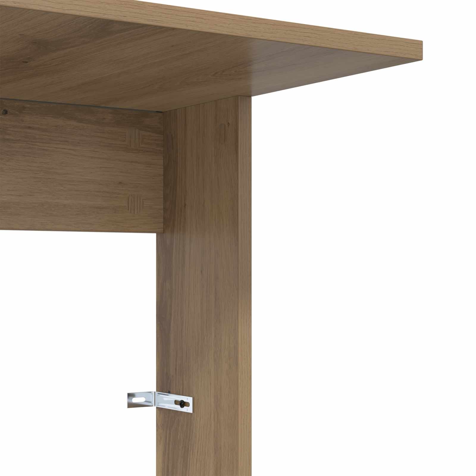 Tavolo laterale Rovere artigianale 40 x 38 x 62,5 cm | homemem39