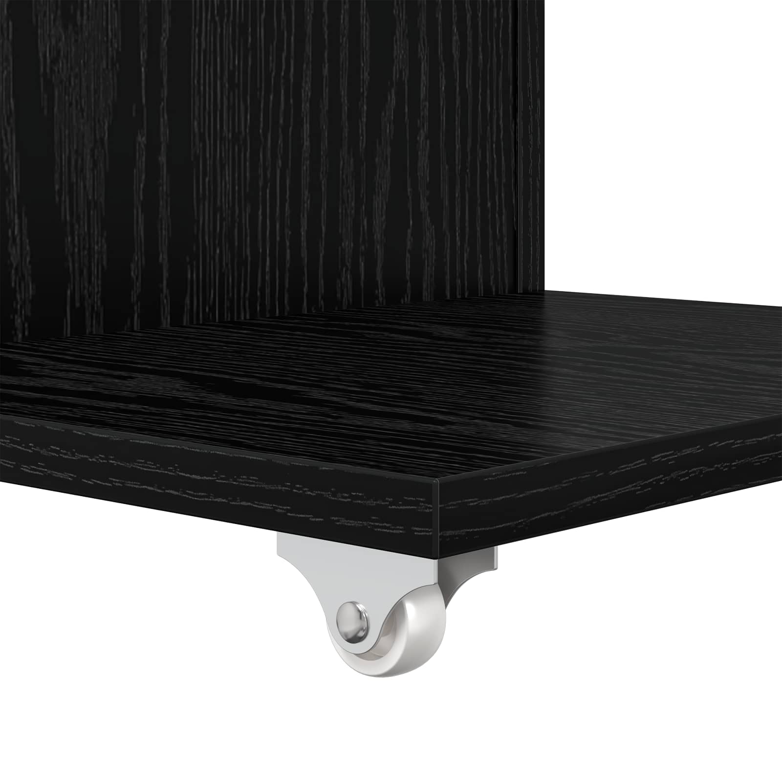 Tavolo laterale Rovere Nero 40 x 35 x 60 cm Legno multistrato | homemem39