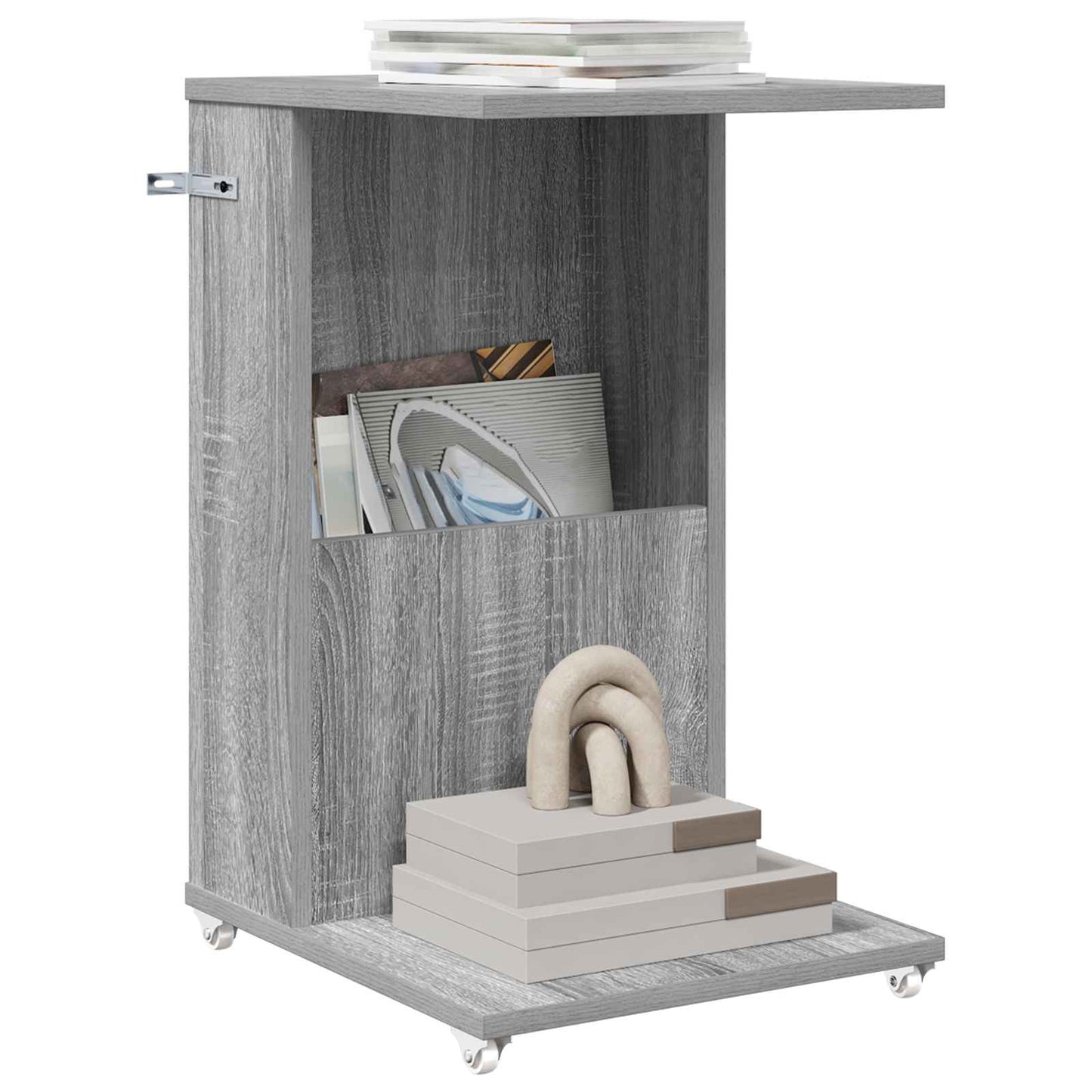 Tavolo laterale Grigio Sonoma 40 x 35 x 60 cm Legno multistrato | homemem39