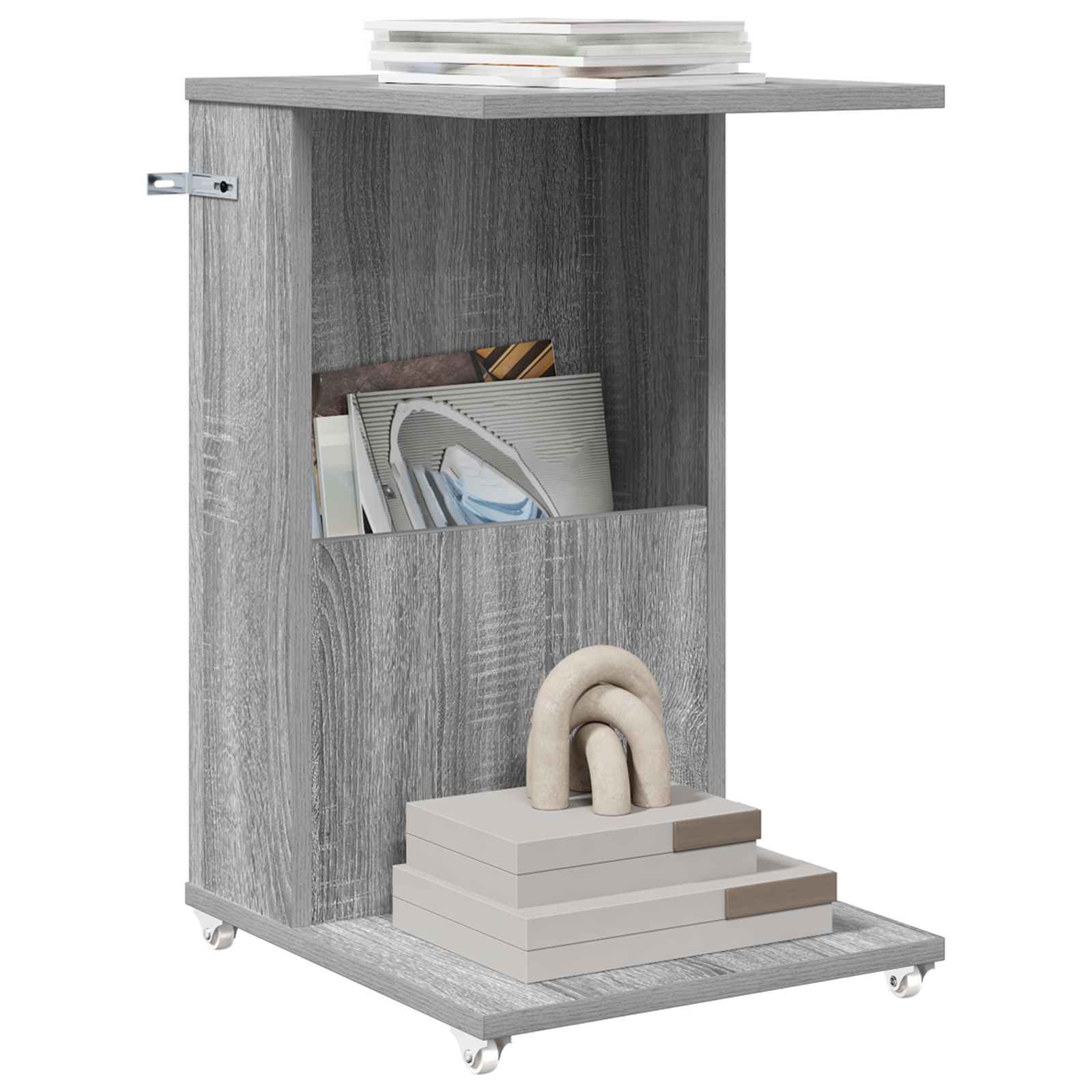 Tavolo laterale Grigio Sonoma 40 x 35 x 60 cm Legno multistrato | homemem39